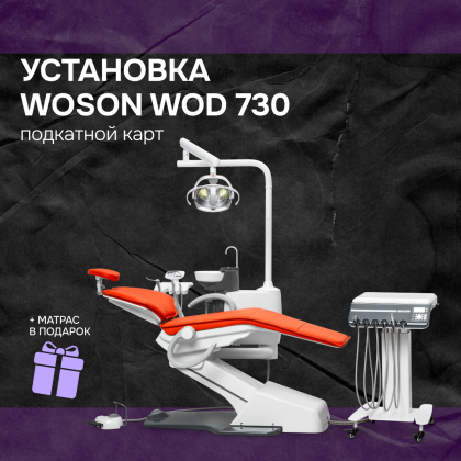 Установка Woson WOD 730 подкатной карт + матрас в подарок