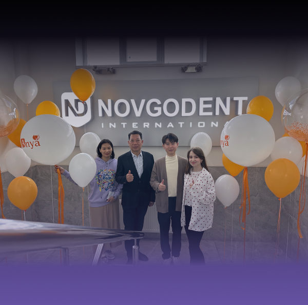 Руководство компании Anya в гостях у Novgodent