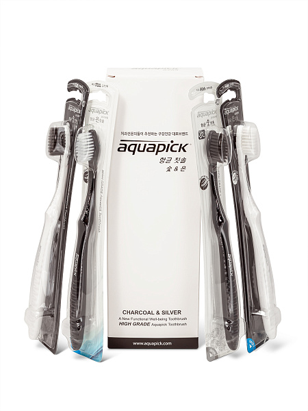 Набор зубных щеток Аквапик (AТ-С1, AT-Ц1) 4шт - Фото 2