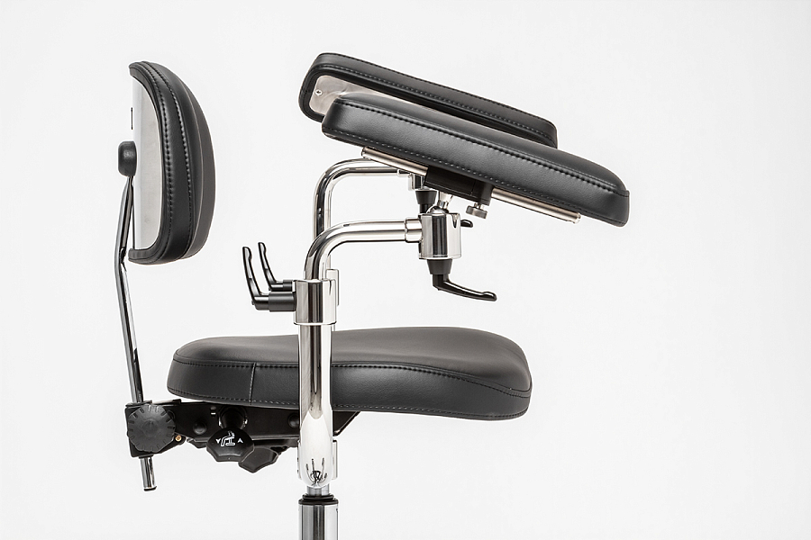 Стул микроскописта Mercury ЭЛИТ Комфорт с обратным газлифтом - Фото 12