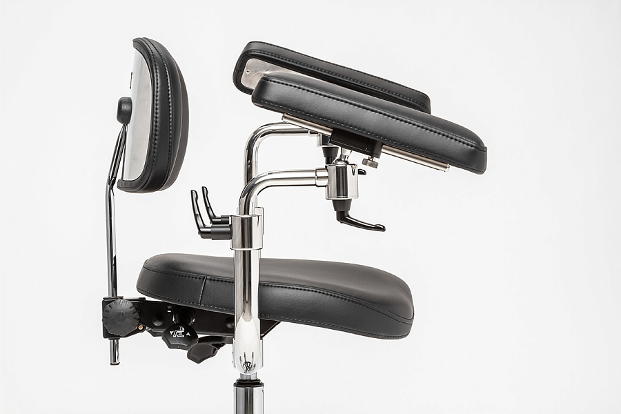 Стул микроскописта Mercury ЭЛИТ Комфорт с обратным газлифтом - Фото 13